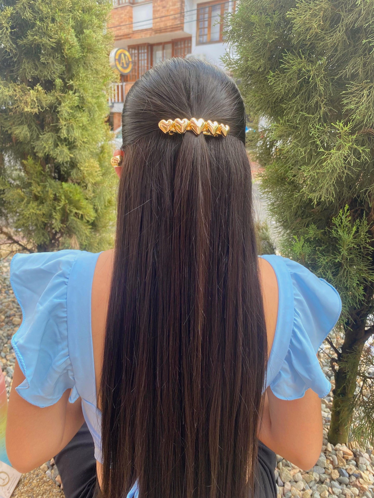 Hair Clip Corazones