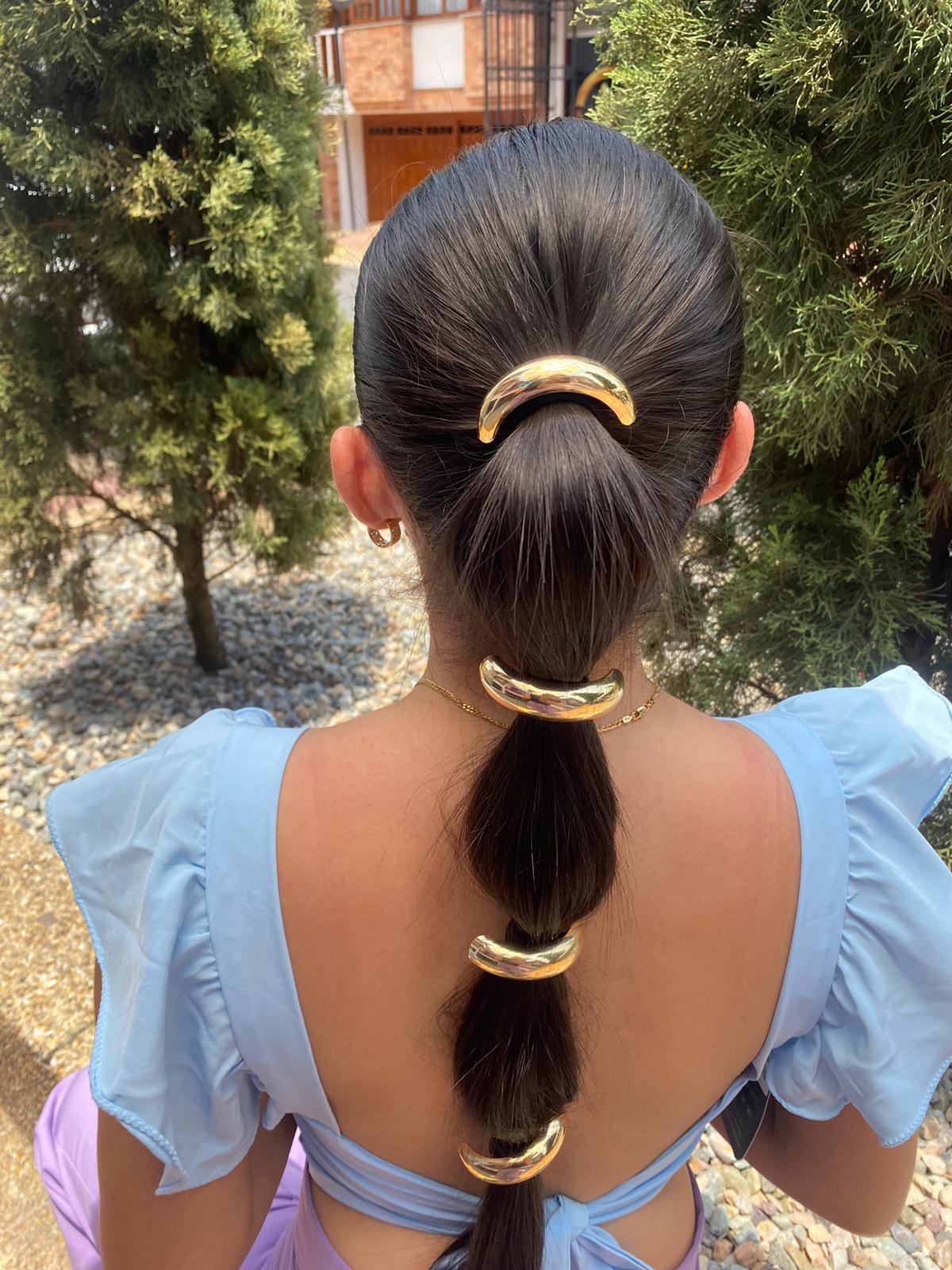 Pony Cuff Liso Delgado