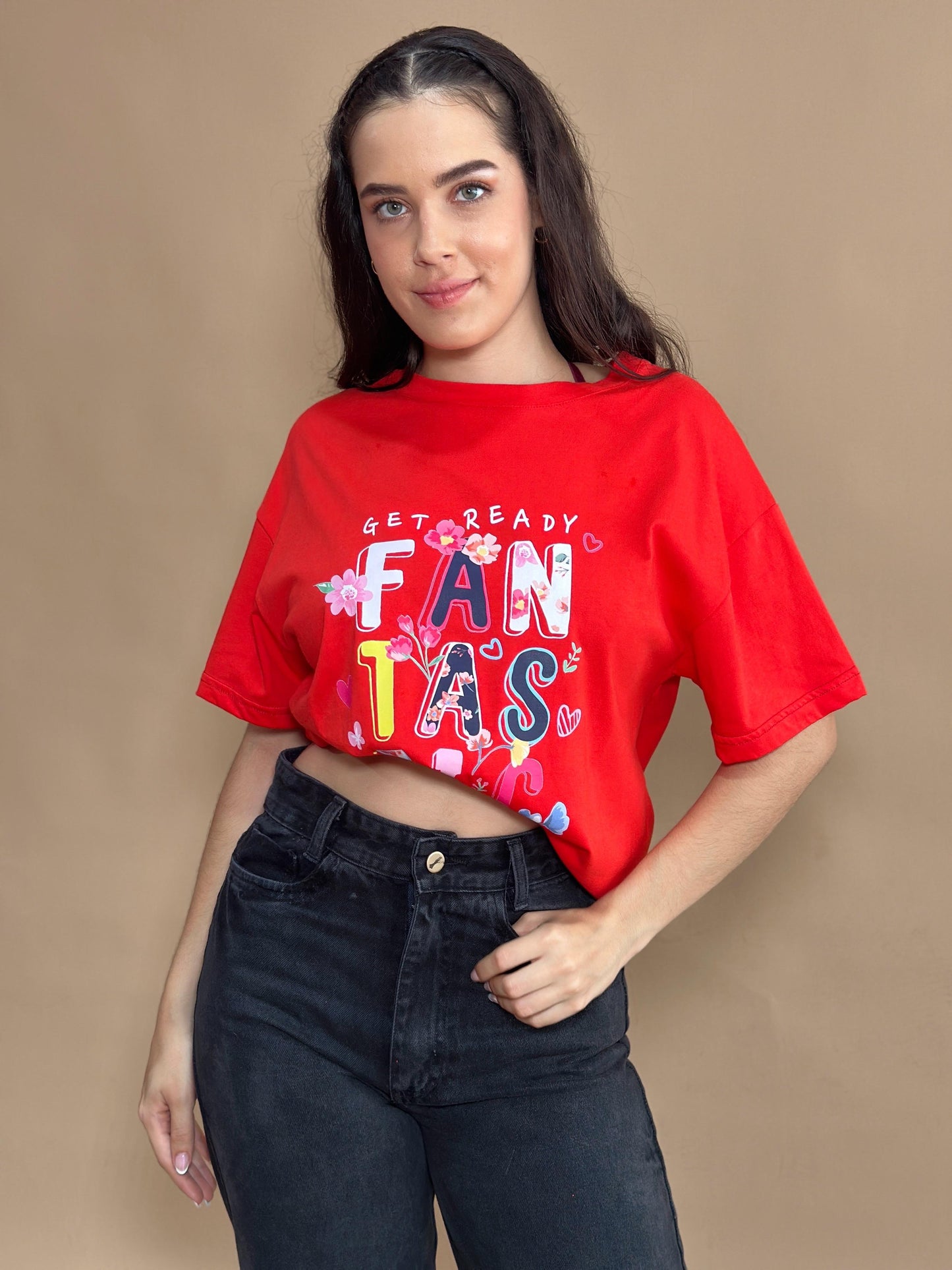 Basica Oversize Roja Fantastic