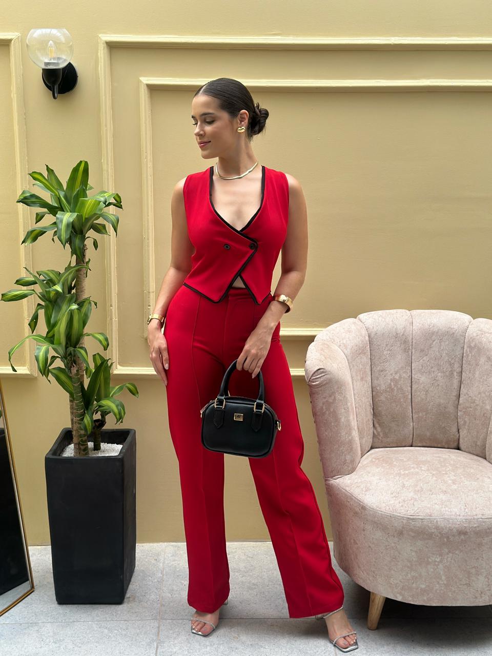 Pantalón Roma Rojo