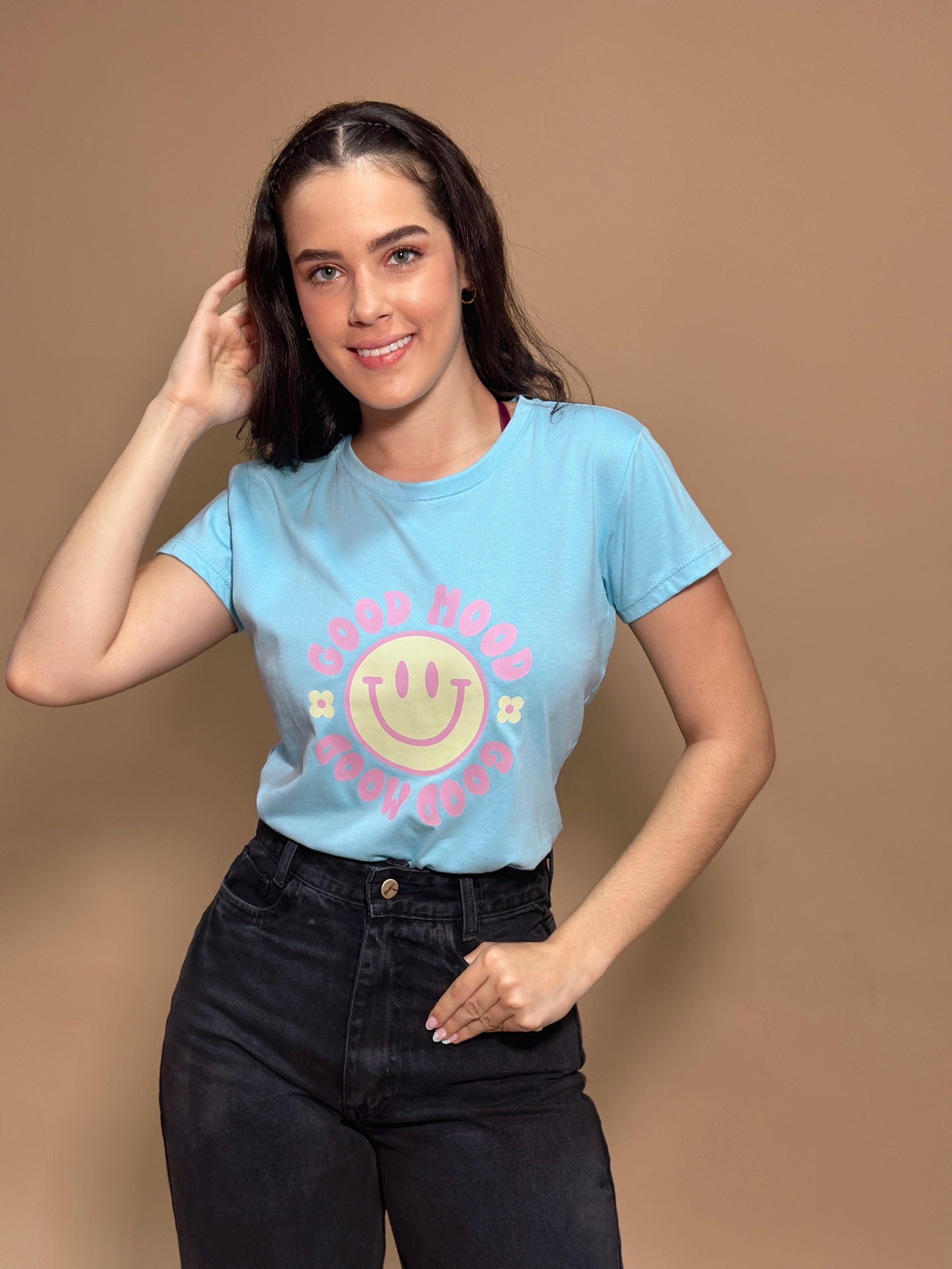 Básica Estampada Azul Good