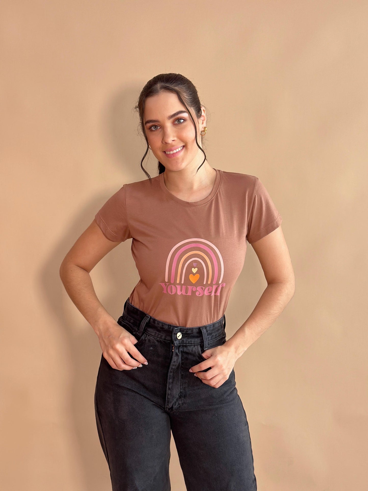 Básica Estampada Café Yourself