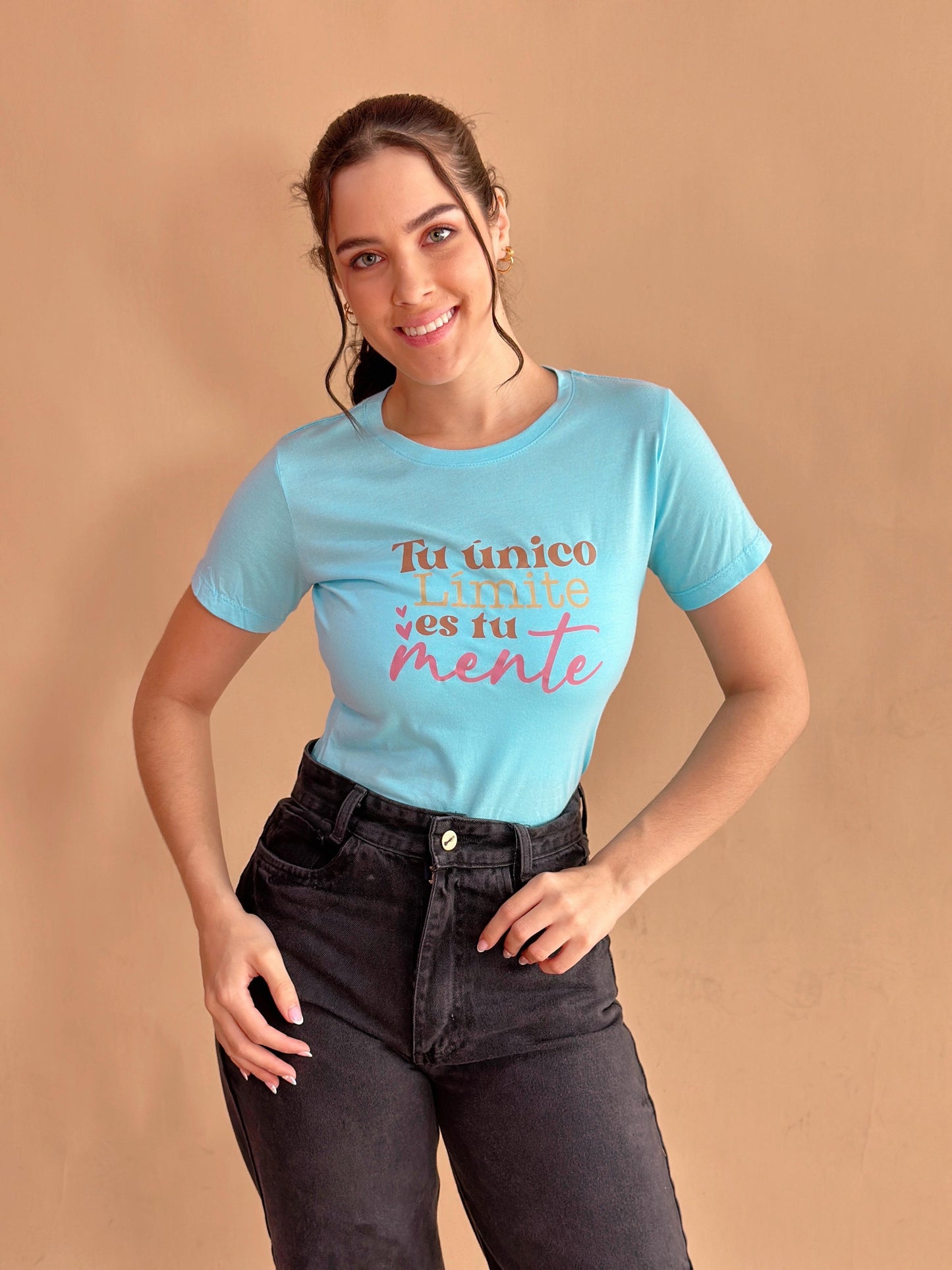 Básica Estampada Azul Tu Único Limite