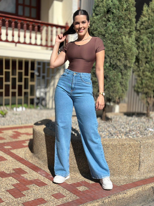 Jean Wide Leg Oslo Medio
