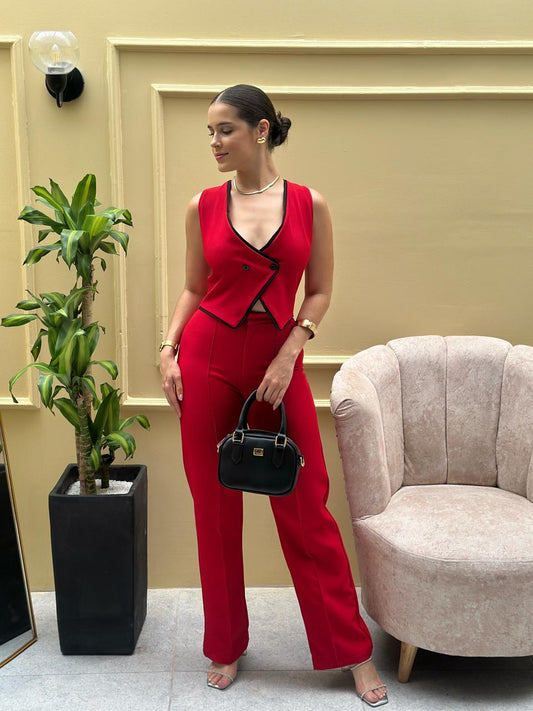 Pantalón Roma Rojo