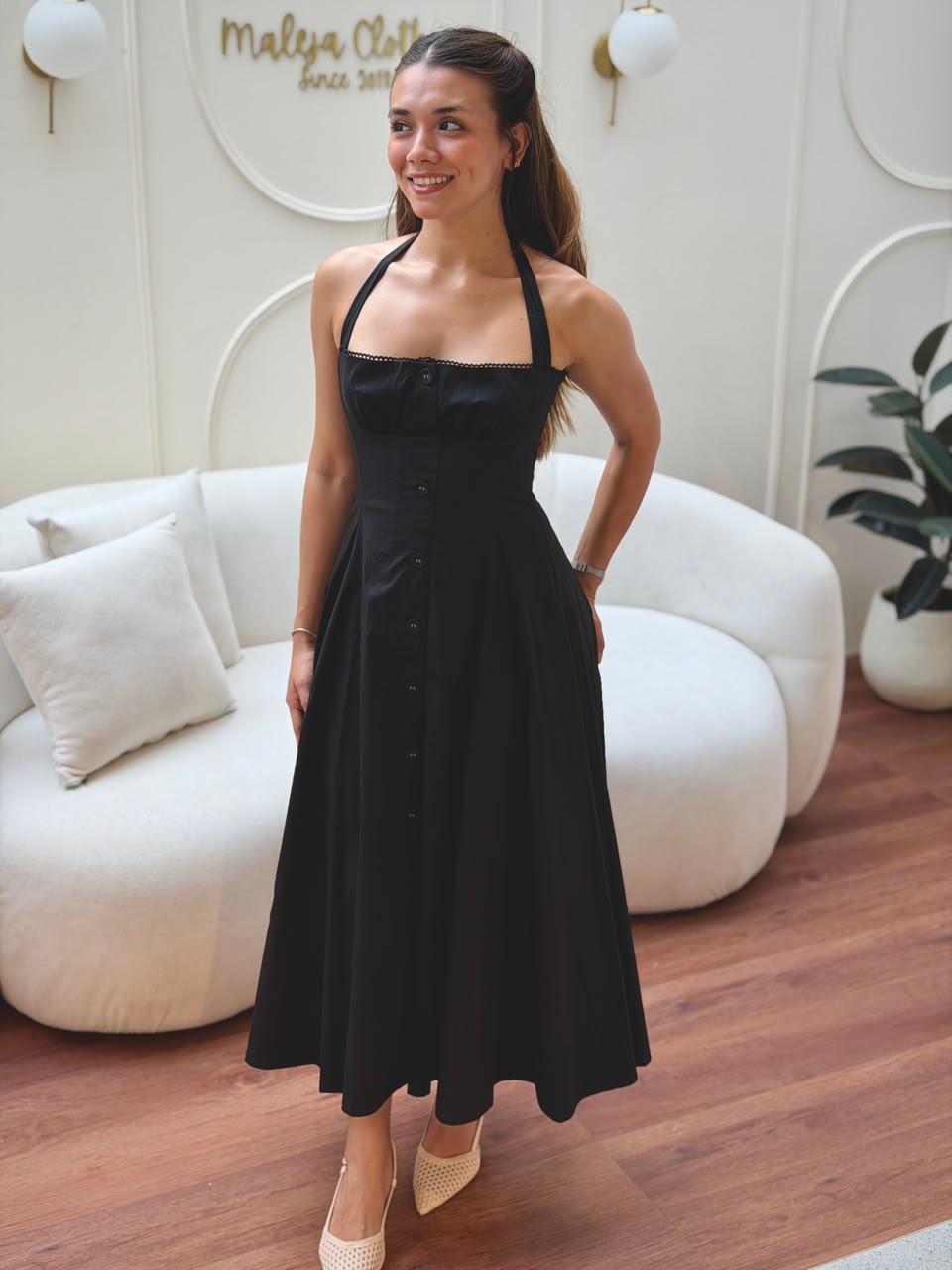 Vestido Alessandra Negro