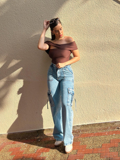 Jean Cargo Arizona Claro